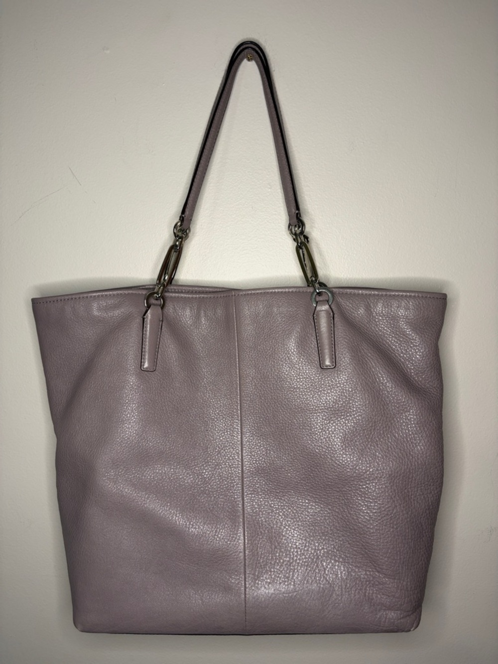 Coach Madison Sophia Leather Tote in Soft Lavender Pebbled Leather - Picture 3 of 9
